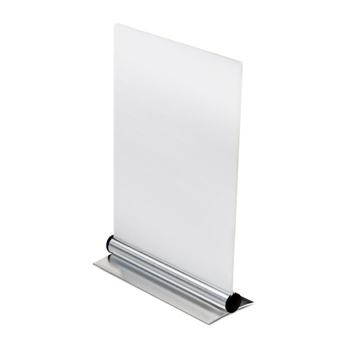 Stojak akrylowy A5 Omni, informacyjny na ulotki, plakaty, broszury