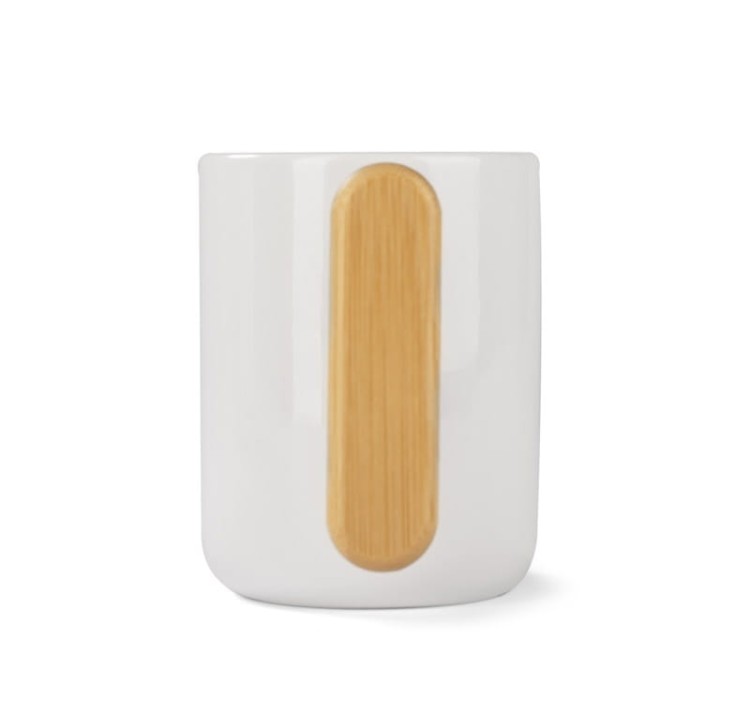 Kubek ceramiczny VAYS biały z logo