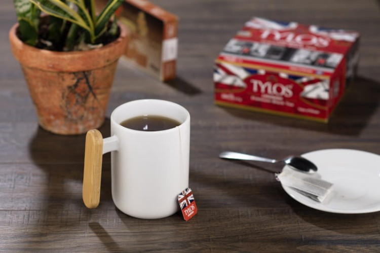 Kubek ceramiczny VAYS biały z logo