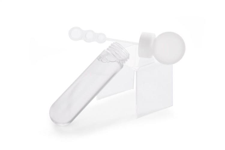 Bańki mydlane BUBBLES, 30 ml biały z logo