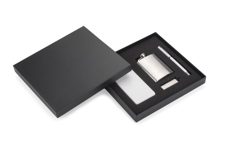 Pudełko Premium SALECO czarny z logo