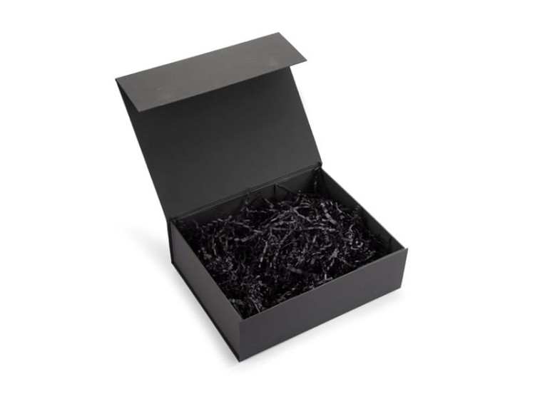 Pudełko prezentowe MAGIC "L" czarny z logo