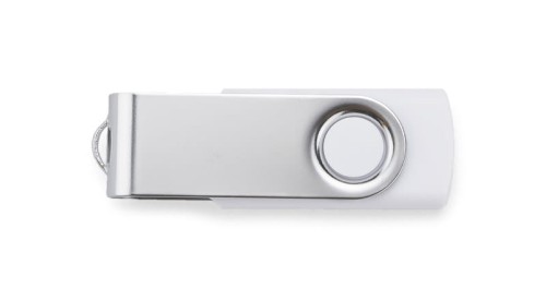 Pamięć USB TWISTER 16 GB biały z logo