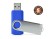 Pamięć USB TWISTER 32 GB niebieski z logo