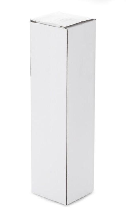 Bidon termiczny BREEZE 500 ml biały z logo