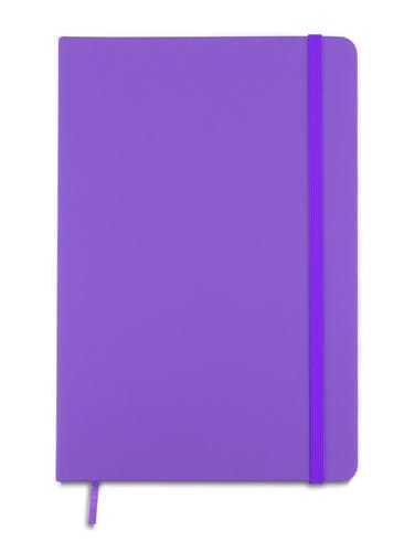 Notes VITAL A5 fioletowy z logo