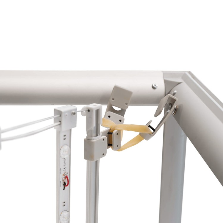 Kostka reklamowa tekstylna LED 50 x 50 cm z nadrukiem