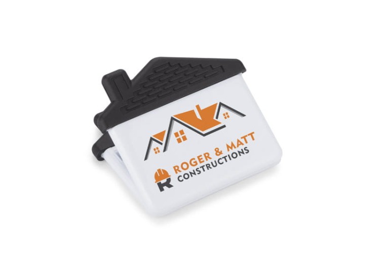 Klip z magnesem HODRE biały z logo