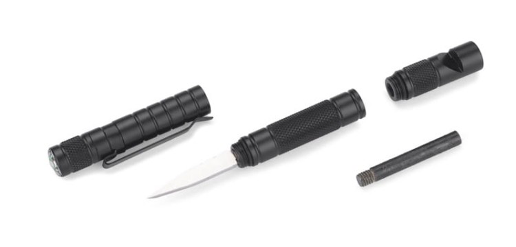 Narzędzie wielofunkcyjne 5 w1 WILD czarny z logo