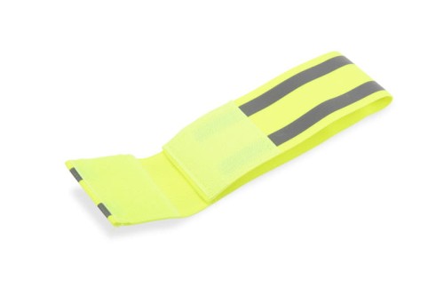 Opaska elastyczna VISO żółty z logo