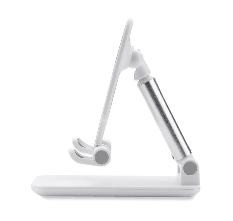 Stojak na telefon MOVIL biały z logo