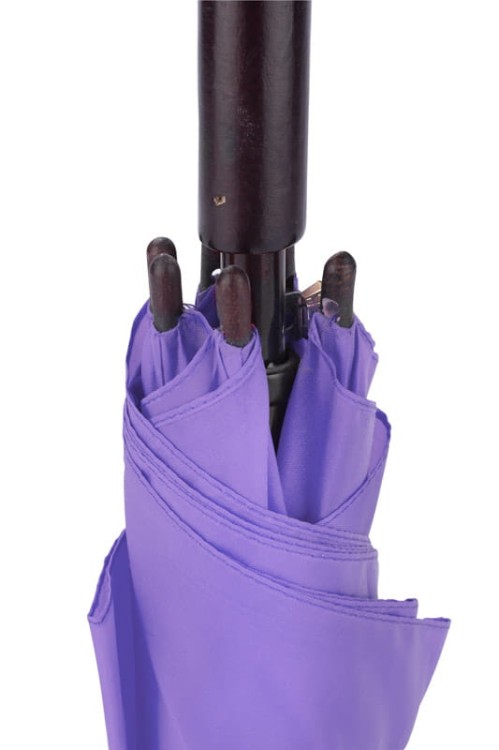 Parasol STICK fioletowy z logo