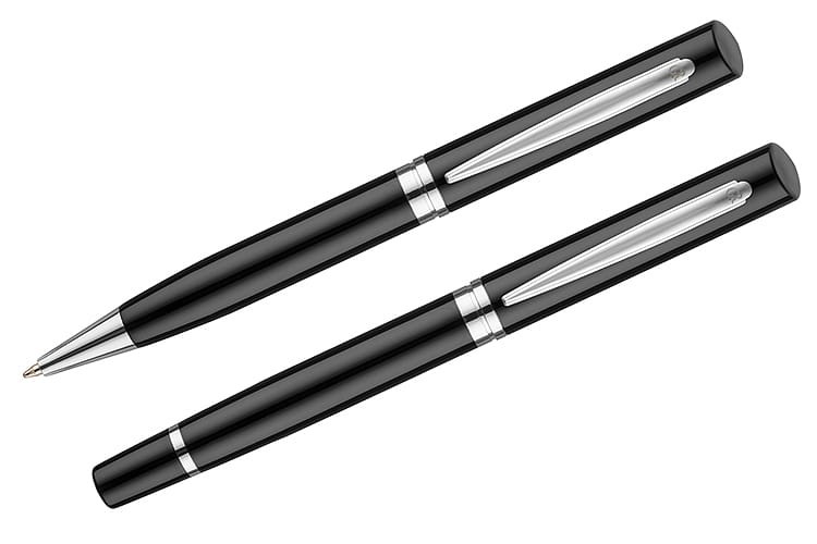 Zestaw piśmienniczy VERMONT czarny