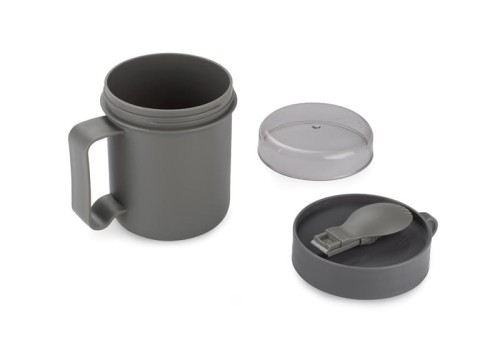 Pojemnik na zupę NODSY grafitowy z logo
