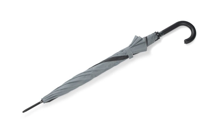 Parasol LIF popielaty (szary) z logo