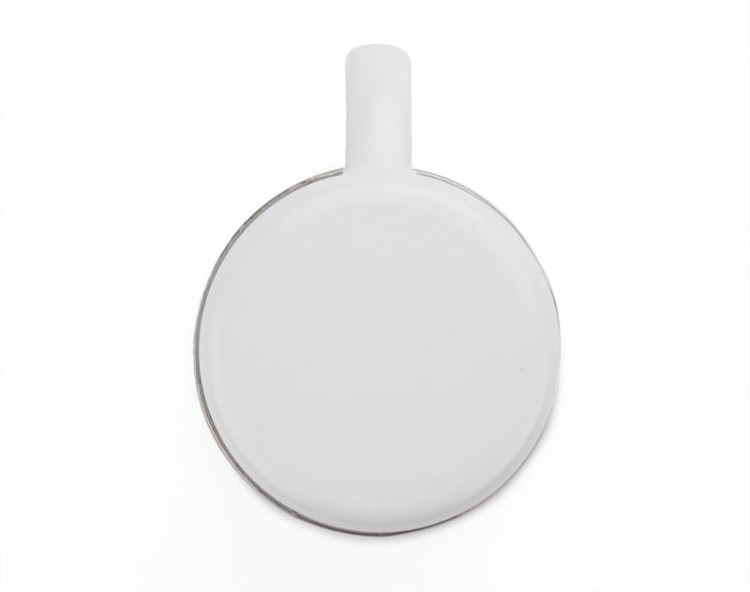 Kubek emaliowany SUBLIM 380 ml biały z logo