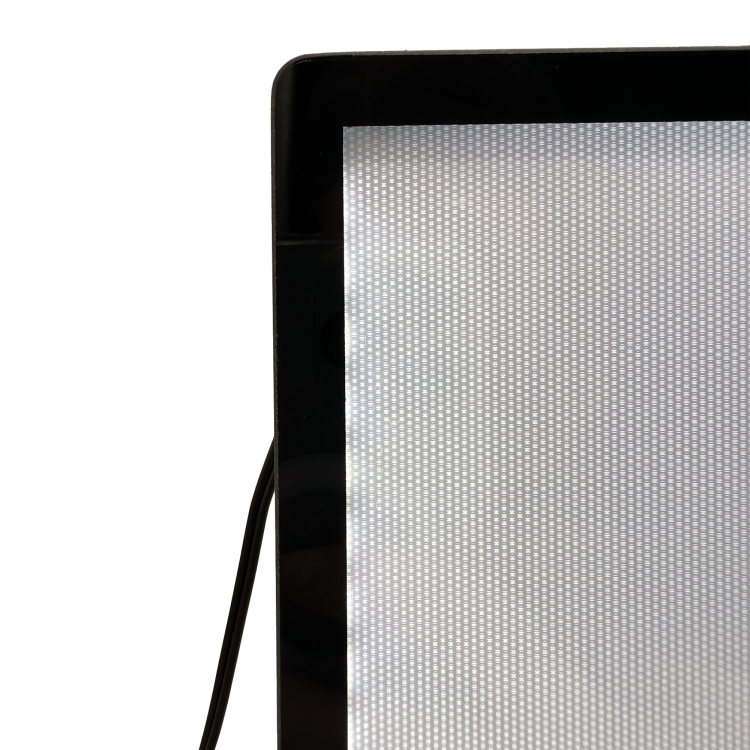 Ramka plakatowa LED podświetlana SUN A3 czarna na biurko (29,7 x 42,0 cm) rama na plakat zdjęcia obraz podświetlana rama plakatowa