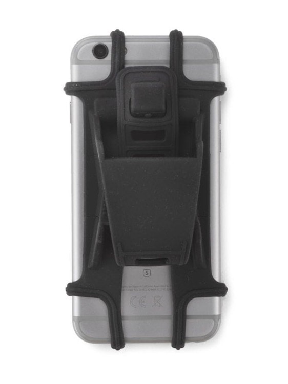 Uchwyt rowerowy DIRA czarny z logo