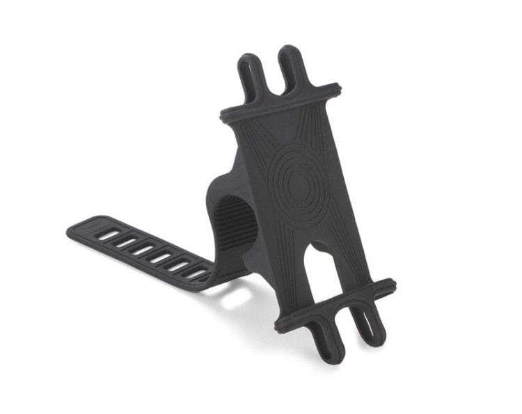 Uchwyt rowerowy DIRA czarny z logo