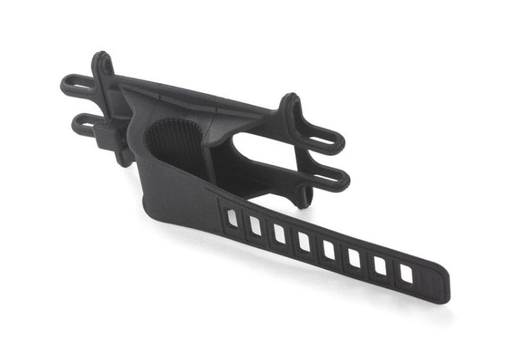 Uchwyt rowerowy DIRA czarny z logo