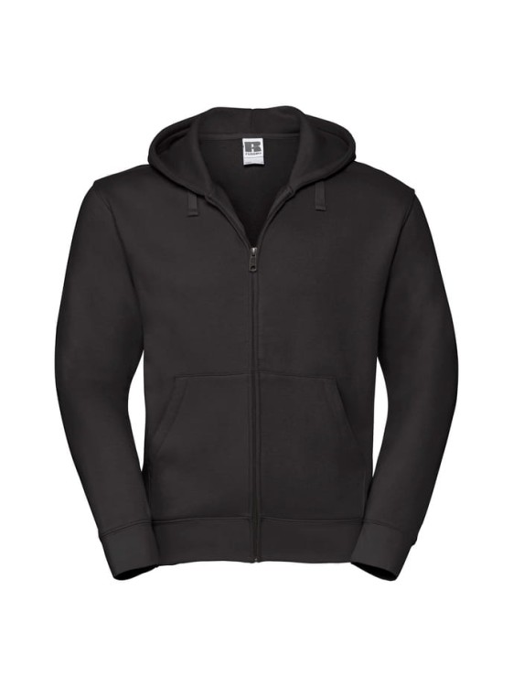 Bluza czarna rozpinana reklamowa Russell