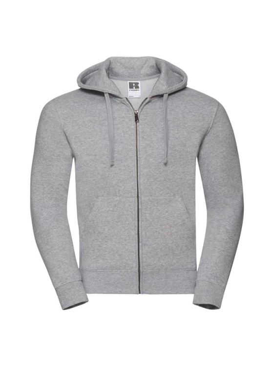 Bluza jasny szary (melanż) rozpinana reklamowa Russell