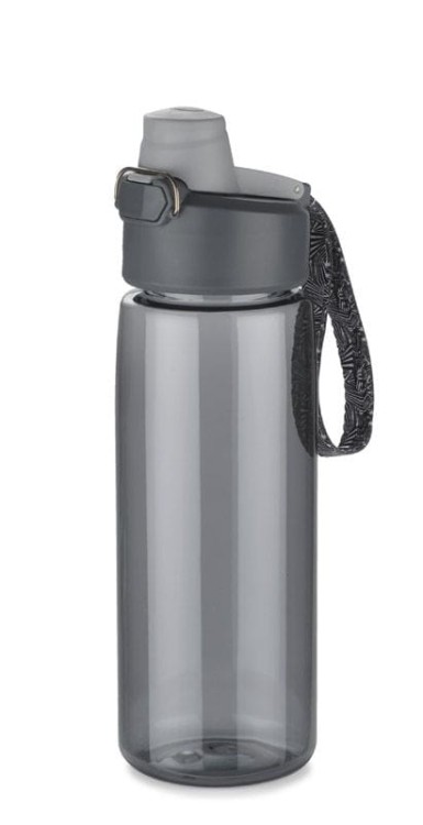 Bidon SHOT 750 ml popielaty (szary) z logo