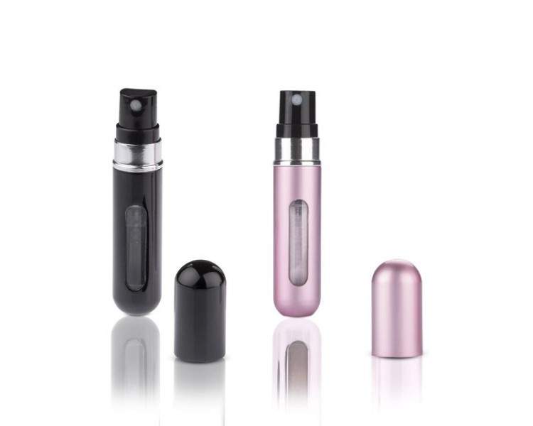 Mini perfumetka LIMA 5 ml czarny z logo