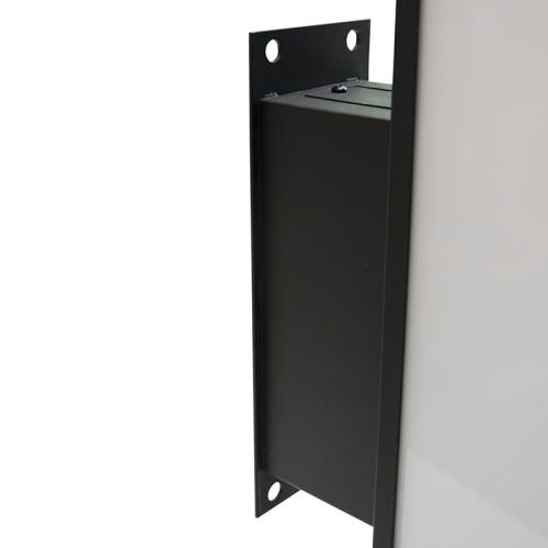 Zewnętrzny kaseton ścienny LED semafor kwadrat 60 x 60 cm z nadrukiem