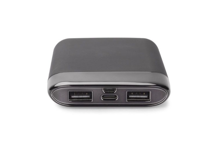 Power bank MING 8000 mAh USB-C biały z logo