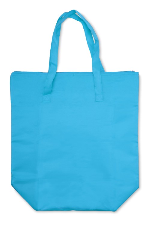 Torba składana PINO niebieski z logo