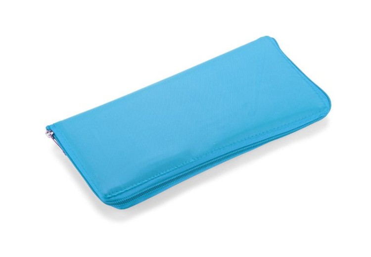 Torba składana PINO niebieski z logo