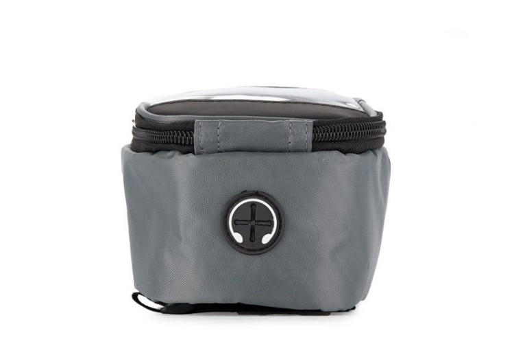 Torebka rowerowa VELO grafitowy z logo