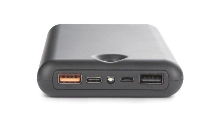 Power bank SIEMPRE 20000 mAh czarny z logo