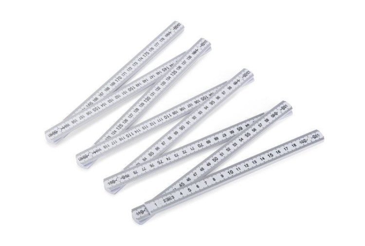 Miara SCALO 2 m biały z logo