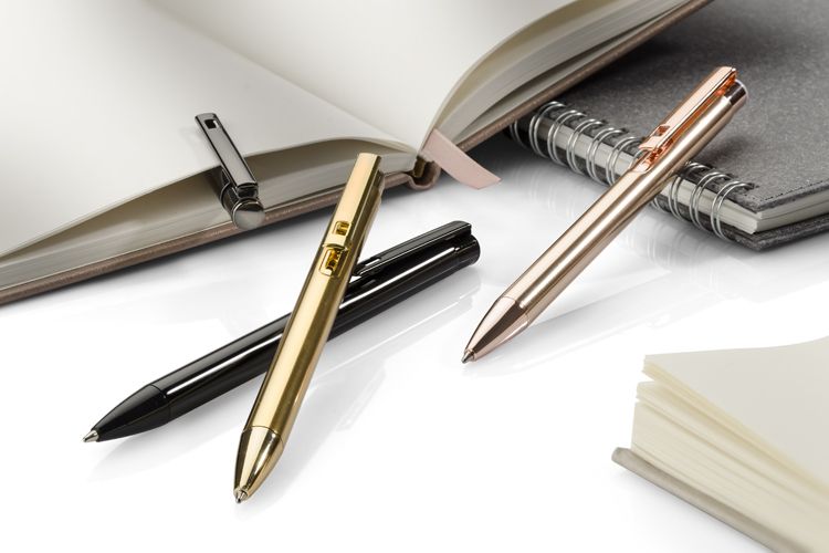 Długopis ARCHEE różowy z logo