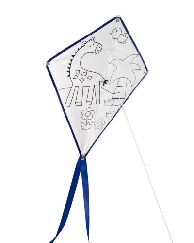 Latawiec KAJTO biały z logo
