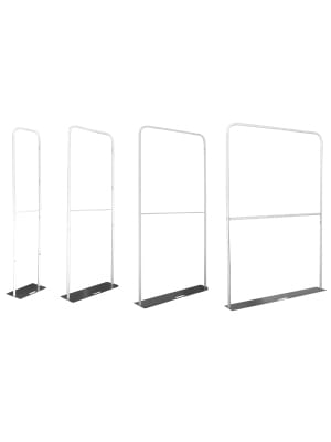 Monolith fabric stand 0,6 x 2,3 m with a single-sided printout