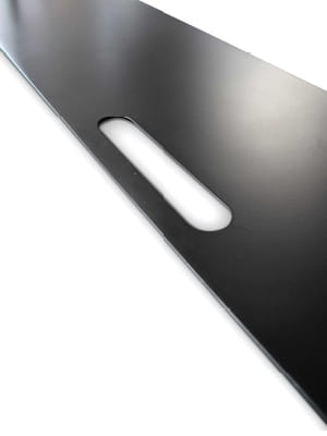 Monolith fabric stand 0,6 x 2,3 m with a single-sided printout