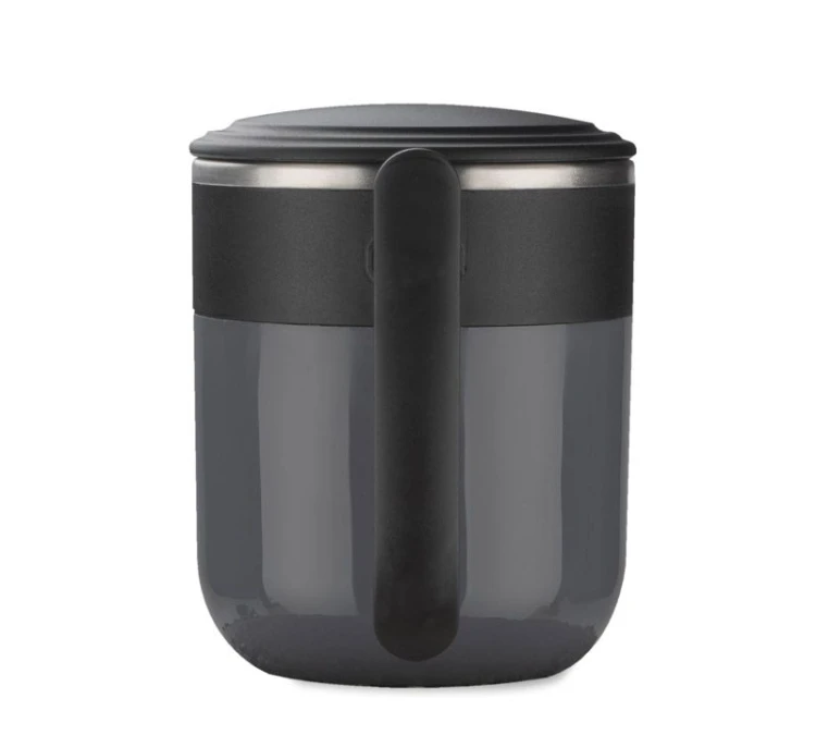 Kubek termiczny MOL 300 ml grafitowy z logo