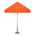 Parasol gastronomiczny 2x2 - kwadrat z indywidualnym nadrukiem ogrodowy barowy parasol restauracyjny piwny handlowy parasol hotelowy parasol reklamowy