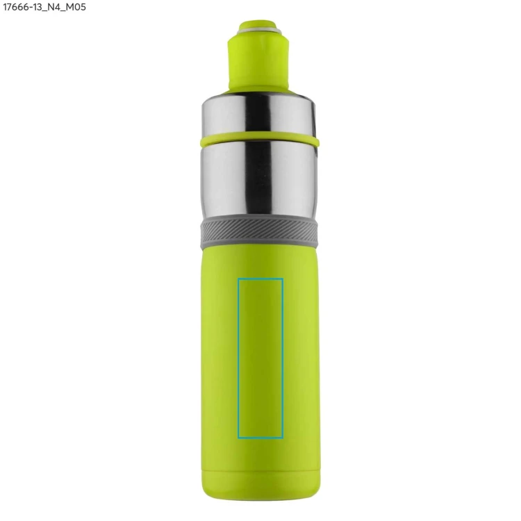 Bidon termiczny BREEZE 500 ml zielony jasny