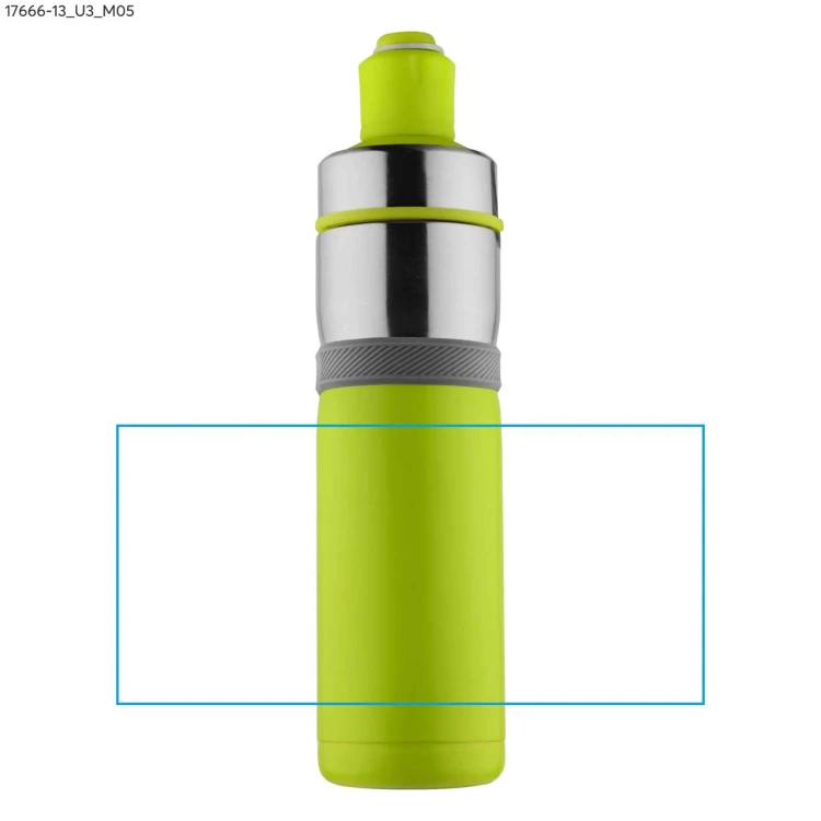Bidon termiczny BREEZE 500 ml zielony jasny