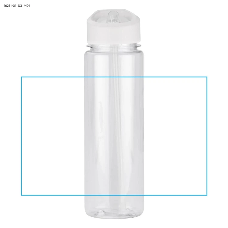 Butelka rPET RELITO 650 ml biały