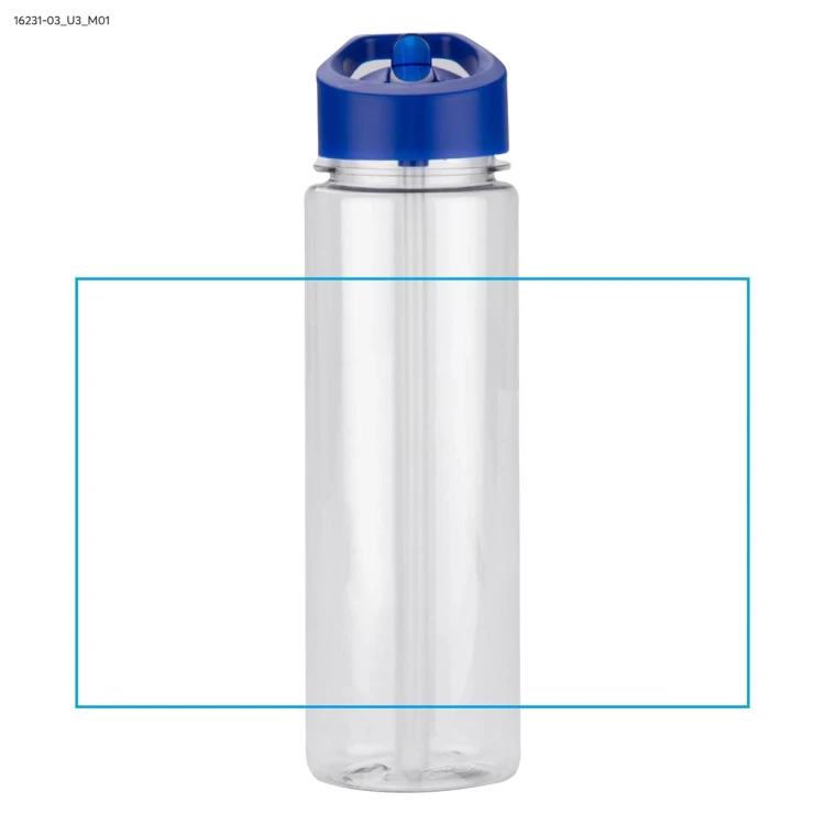 Butelka rPET RELITO 650 ml niebieski