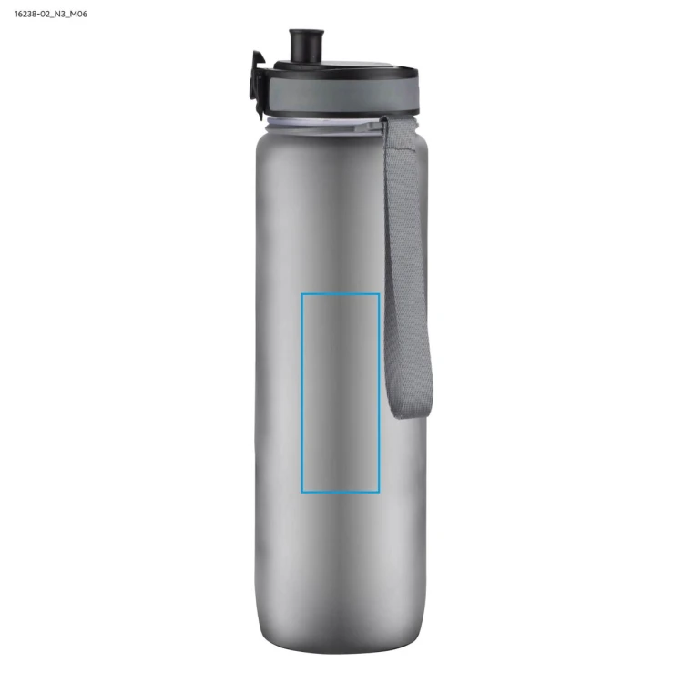 Bidon motywacyjny 1000 ml MOTIVA czarny