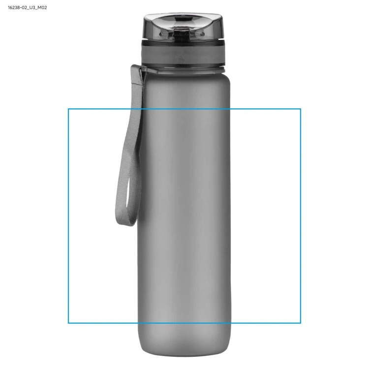 Bidon motywacyjny 1000 ml MOTIVA czarny