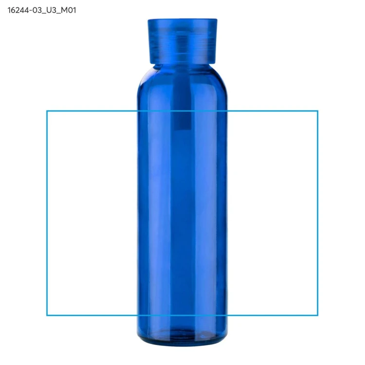 Butelka szklana VERRE 500 ml niebieski