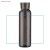 Butelka szklana VERRE 500 ml czarny