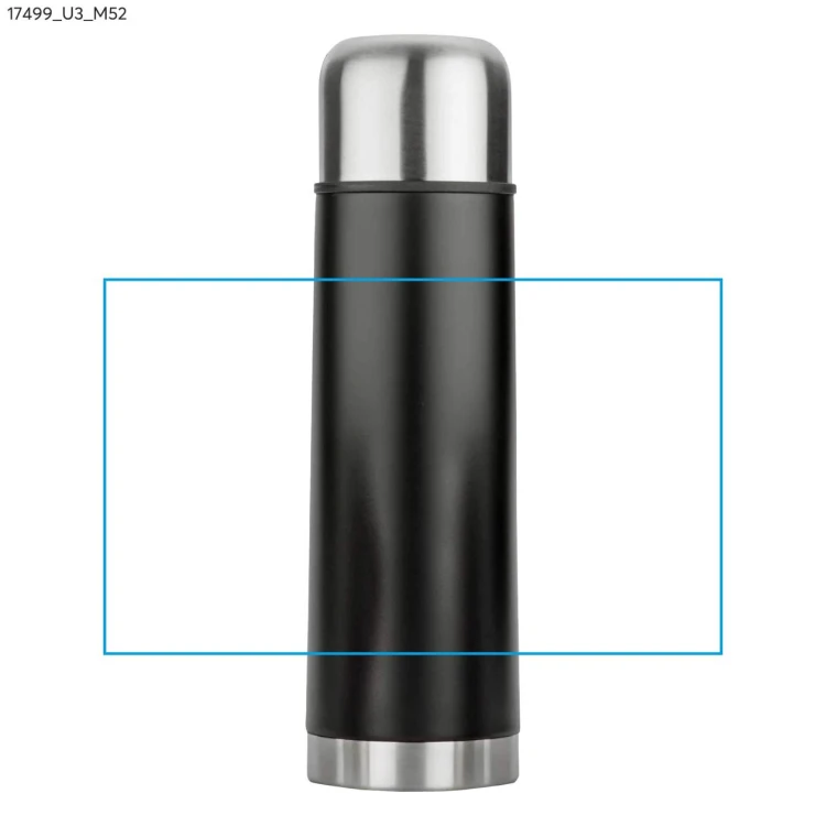 Zestaw upominkowy ACON (Termos 500ml, 2 kubki 260ml) srebrny